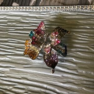 Gemstone boutique butterfly 🦋 hair clip